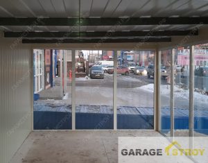 Павильон с панорамным остеклением 7 на 3,5м. вид 4