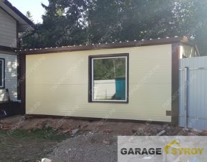 Гараж 6х8м на 2 автомобиля вид 6