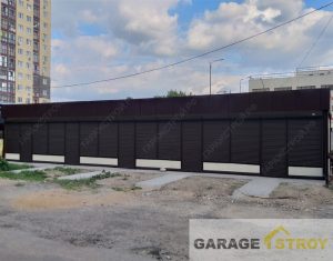 Комплекс торговых павильонов из сэндвич-панелей 6х20м. вид 2