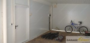 Гараж из сэндвич-панелей 14х4м. вид 12