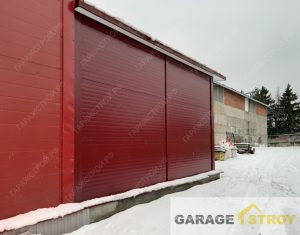 Склад из сэндвич-панелей размером 6х6.5х4м. вид 3