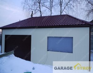 Гараж + мастерска 6*8м. вид 3