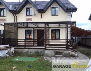 Веранда, пристроенная к дому 7.5х3м вид 4