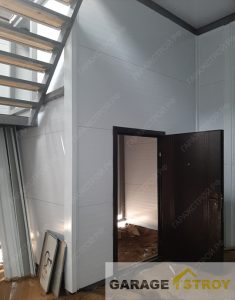 Двухэтажный автосервис на крыше автомойки вид 26