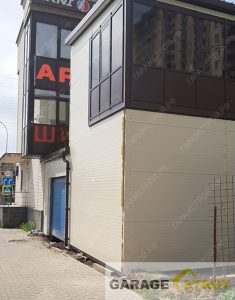 Двухэтажный автосервис на крыше автомойки вид 7