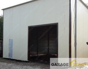 Автосервис из сэндвич-панелей 8*8м, h=4,5м. вид 2