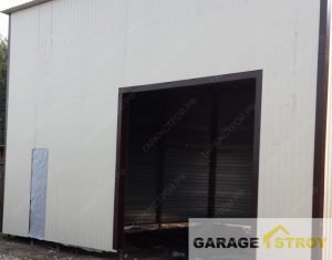 Автосервис из сэндвич-панелей 8*8м, h=4,5м. вид 3