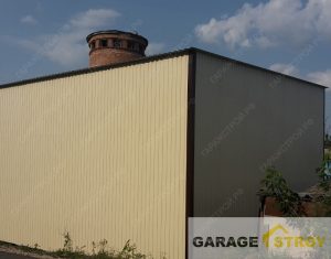 Автосервис из сэндвич-панелей 8*8м, h=4,5м. вид 5