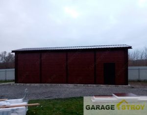 Гараж для лодки 12x4x3,6м. вид 4